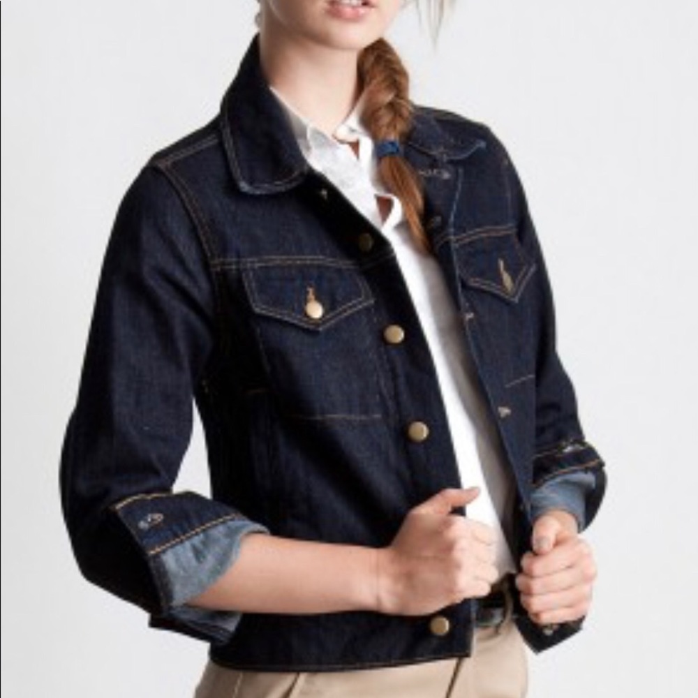 American apparel denim jacket new with tag size S
